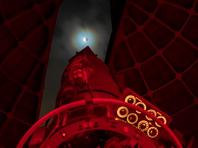 Great Refractor and Lunar Eclipse