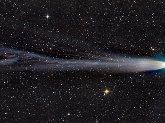 The Tail of a Christmas Comet