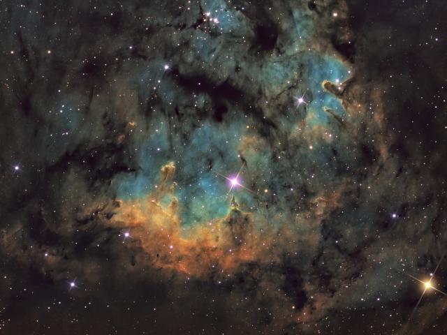 NGC 7822 in Cepheus