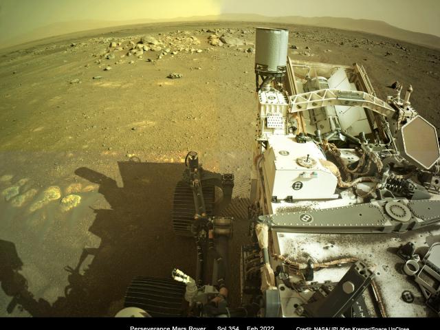 Perseverance Sol 354