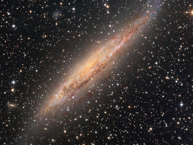 Nearby Spiral Galaxy NGC 4945