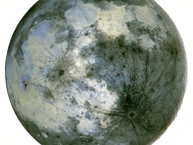 Moon in Inverted Colors