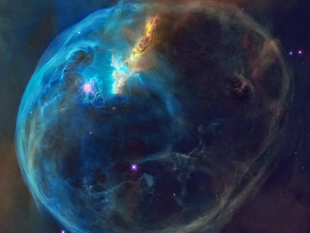 The Bubble Nebula from Hubble