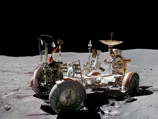 Apollo 16 Moon Panorama