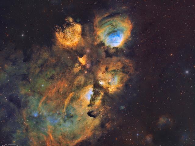NGC 6334: The Cats Paw Nebula