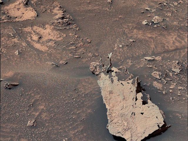 Rock Fingers on Mars