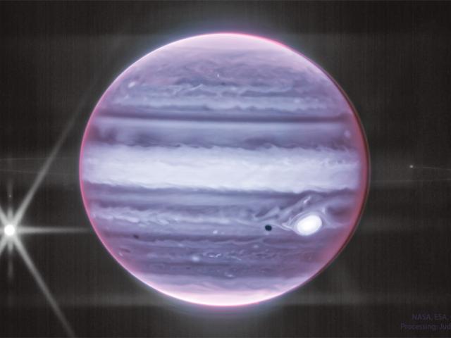 Jupiter and Ring in Infrared from Webb