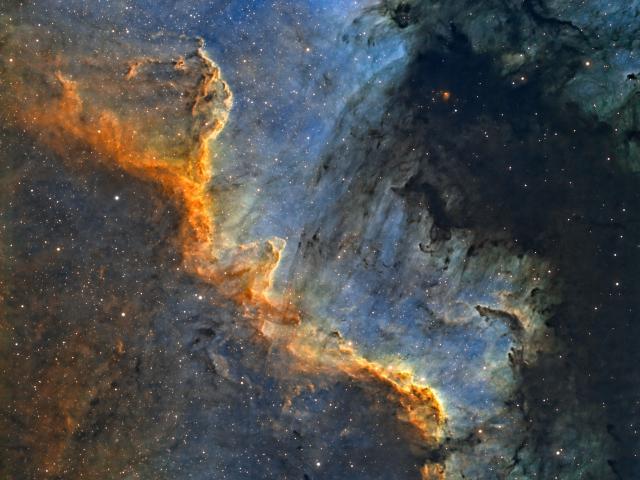 The Cygnus Wall of Star Formation