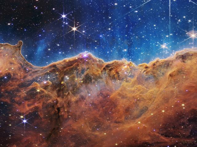 Carina Cliffs from the Webb Space Telescope
