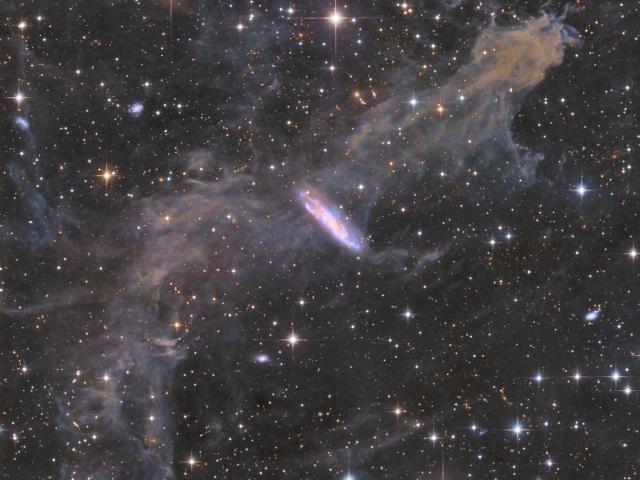 A Galaxy Beyond Stars, Gas, Dust