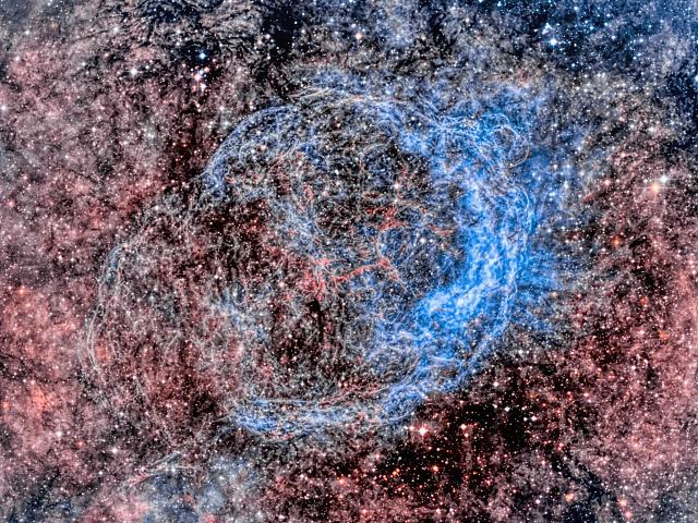 The Asymmetric Nebula Surrounding Wolf Rayet Star 18