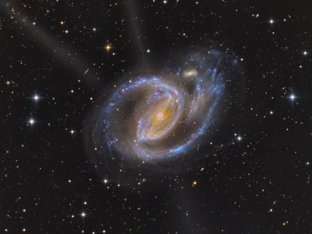 In the Arms of NGC 1097
