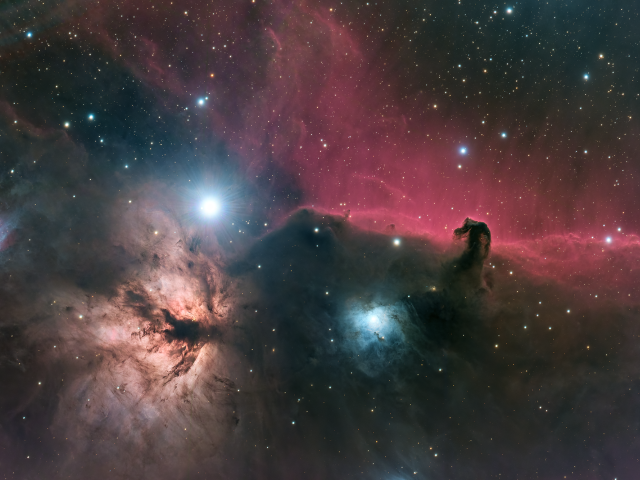 Horsehead and Flame