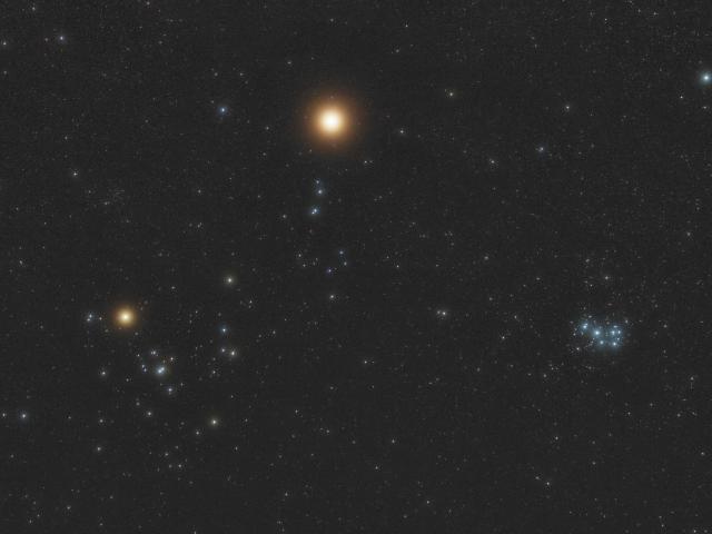 Mars and the Star Clusters