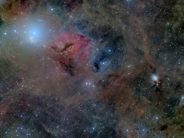 Stardust in Perseus