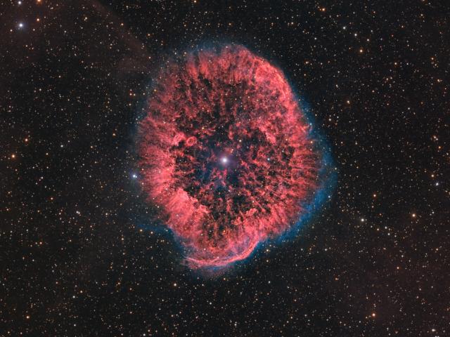 Stellar Wind Shaped Nebula RCW 58