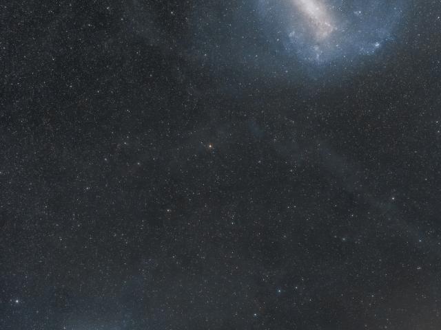 Magellanic Clouds over Chile