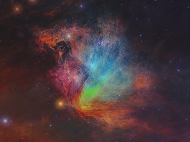 Seven Dusty Sisters in Infrared