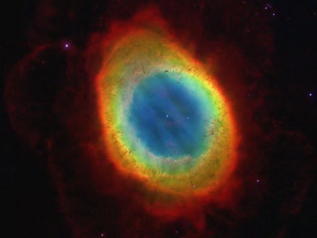 M57: The Ring Nebula from Hubble