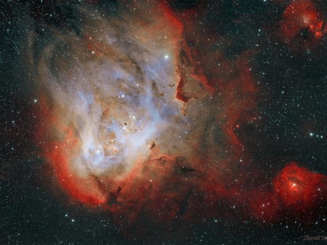 IC 2944: The Running Chicken Nebula