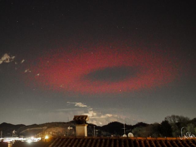 ELVES Lightning over Italy