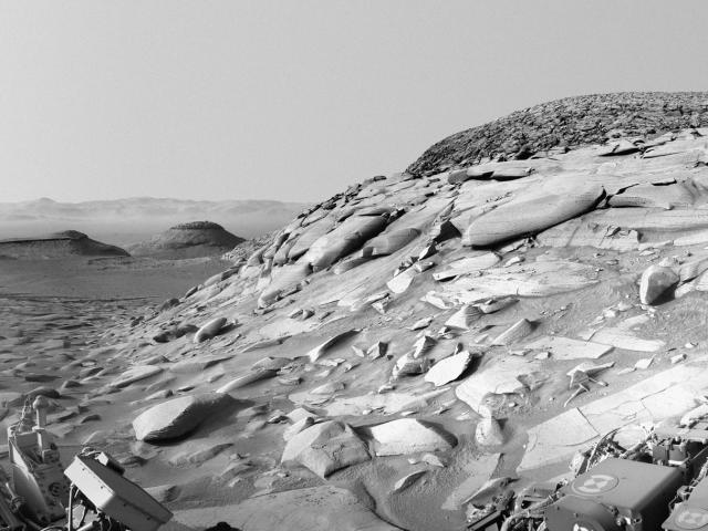 Flat Rock Hills on Mars
