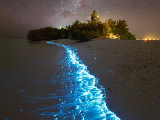 Milky Way over a Turquoise Wonderland
