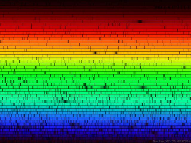 The Sun and Its Missing Colors
