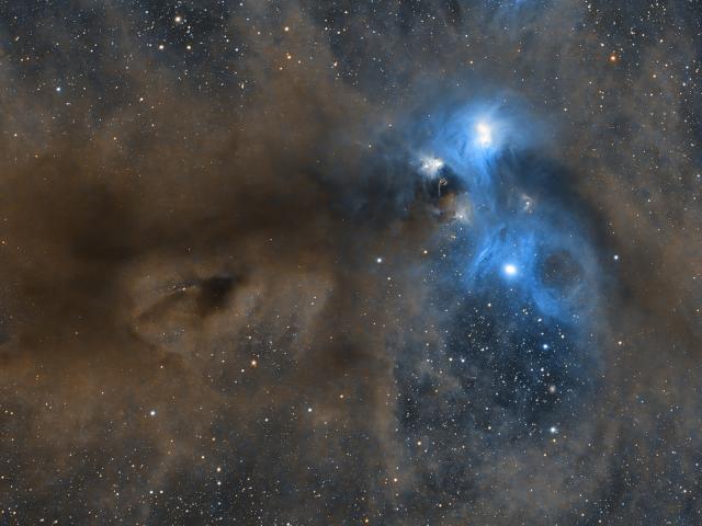Stars and Dust across Corona Australis