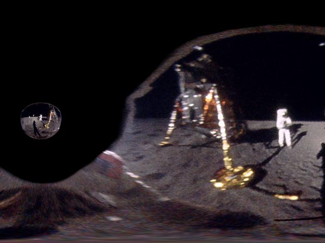 Apollo 11: Armstrong’s Lunar Selfie