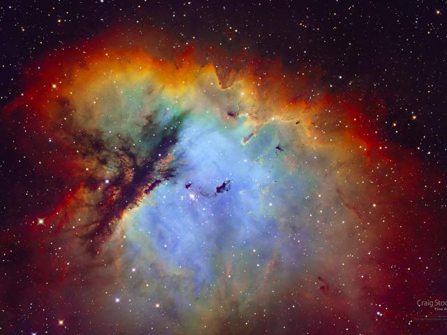 Star Formation in the Pacman Nebula
