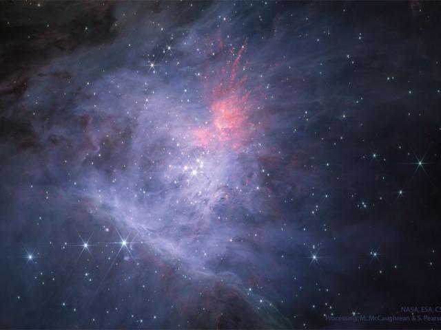 Hidden Orion from Webb