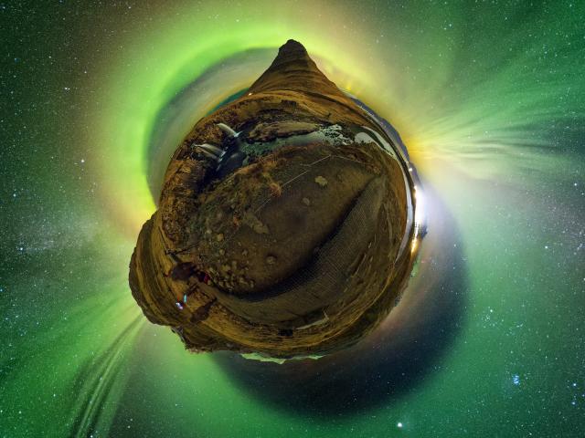 Little Planet Aurora