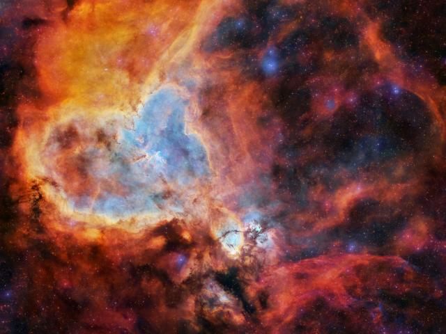 Deep Field: The Heart Nebula