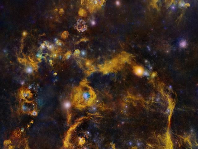 Deep Nebulas: From Seagull to California