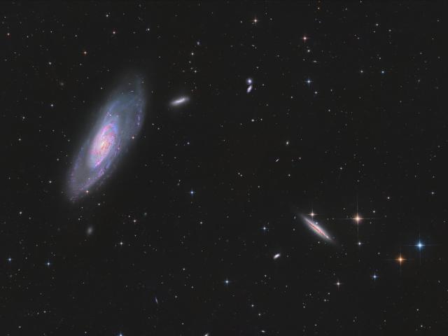 A View Toward M106