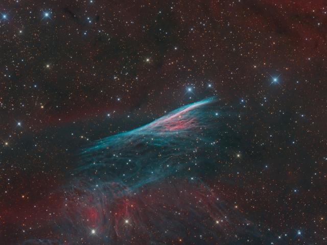 The Pencil Nebula Supernova Shock Wave