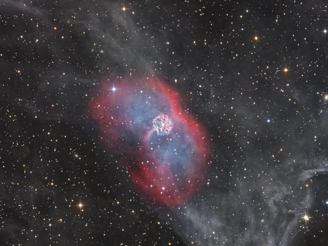 GK Per: Nova and Planetary Nebula