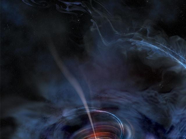 Black Hole Accreting with Jet