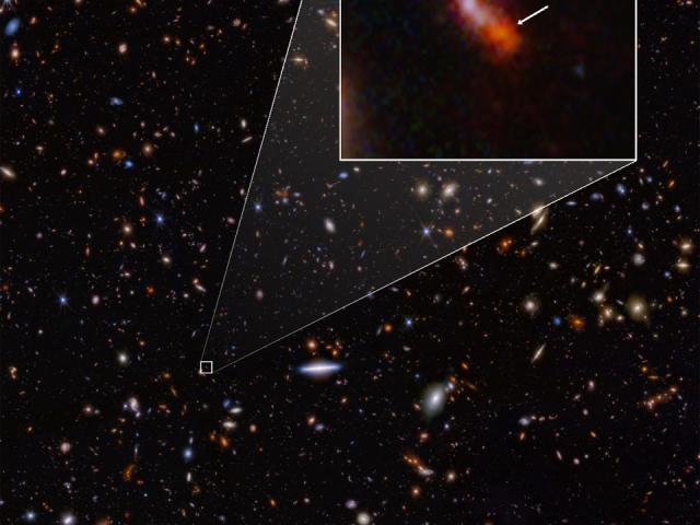 JADES GS z14 0: A New Farthest Object