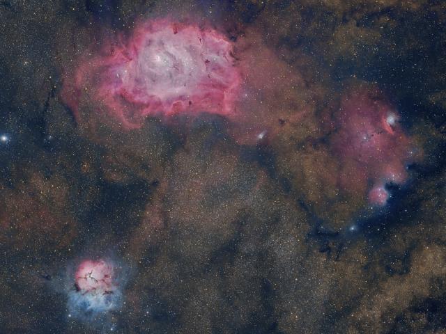 A Sagittarius Triplet