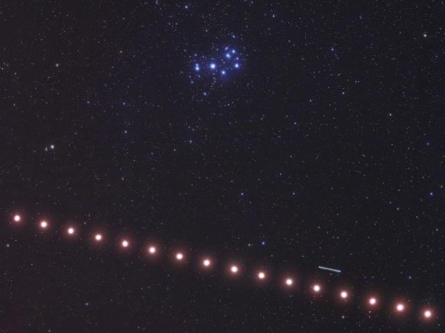 Mars Passing By
