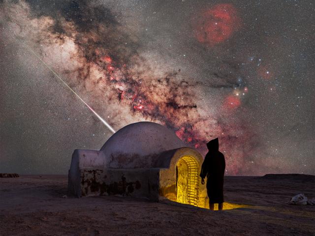 Milky Way Over Tunisia