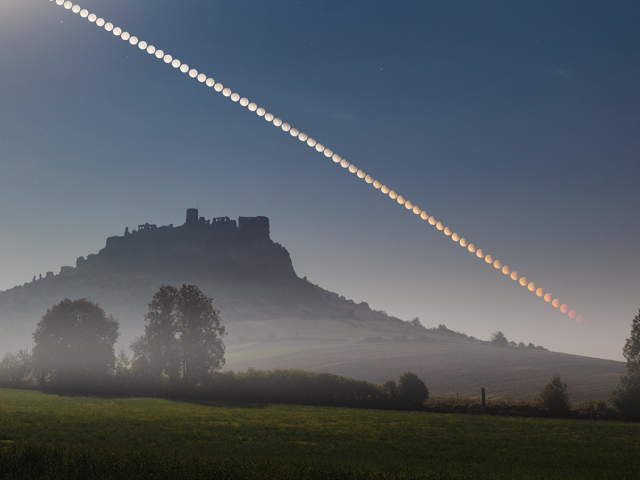 A Hazy Harvest Moon