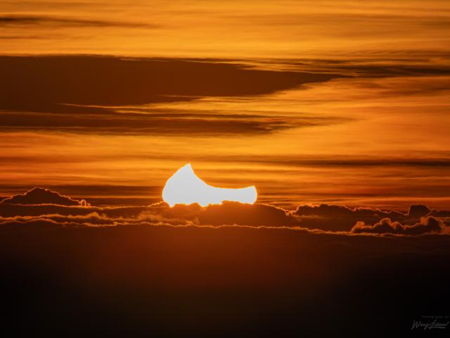 Eclipse at Sunrise
