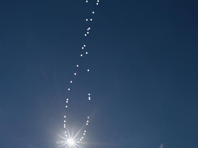 Solar Analemma 2024
