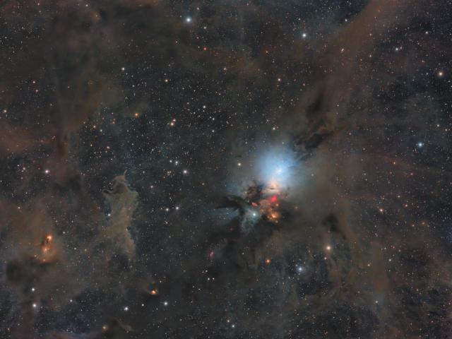 Stardust in the Perseus Molecular Cloud