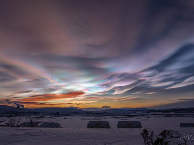 Nacreous Clouds over Sweden