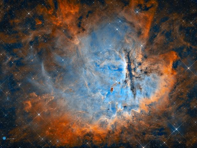 Star Formation in the Pacman Nebula