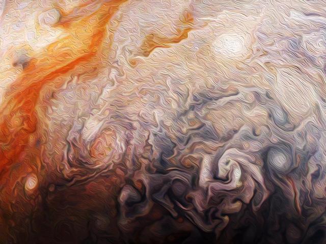 Painting with Jupiter